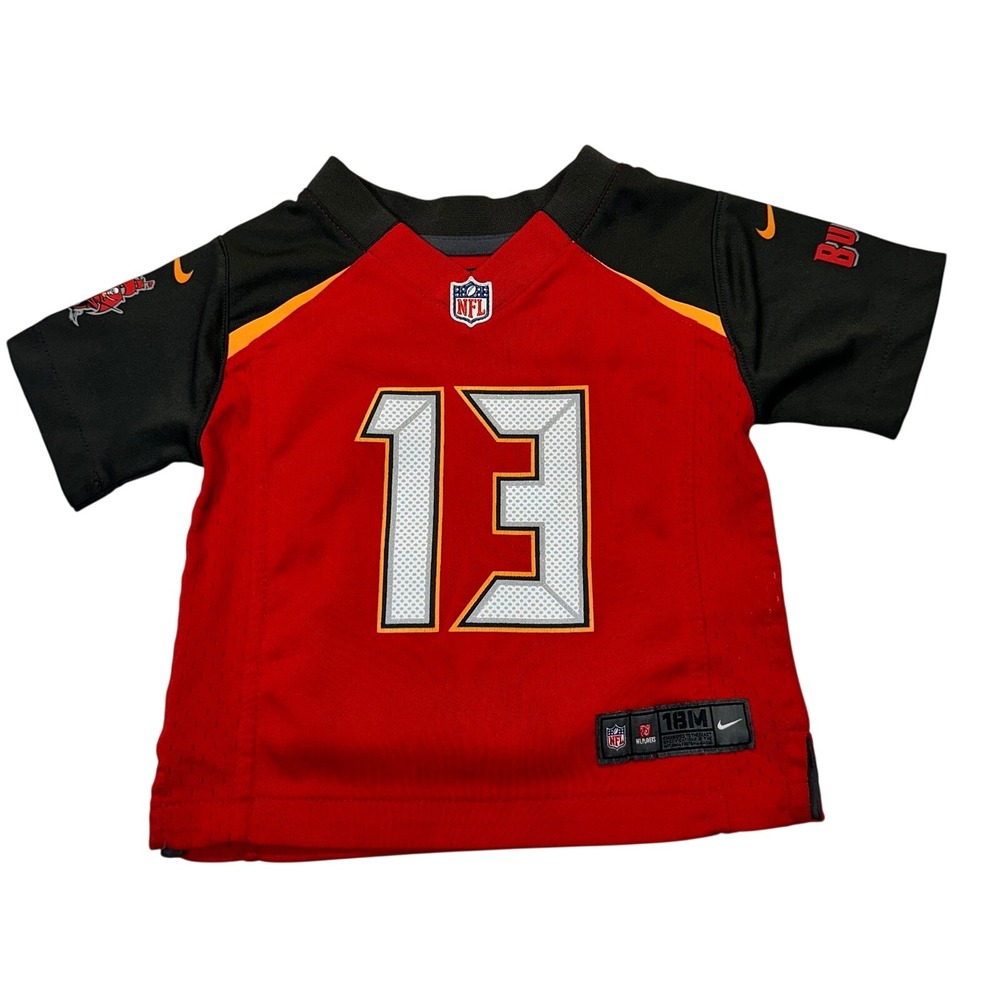 Nike Tampa Bay Buccaneers Mike Evans 13 Toddler Jersey Red Black Infant 18M NFL